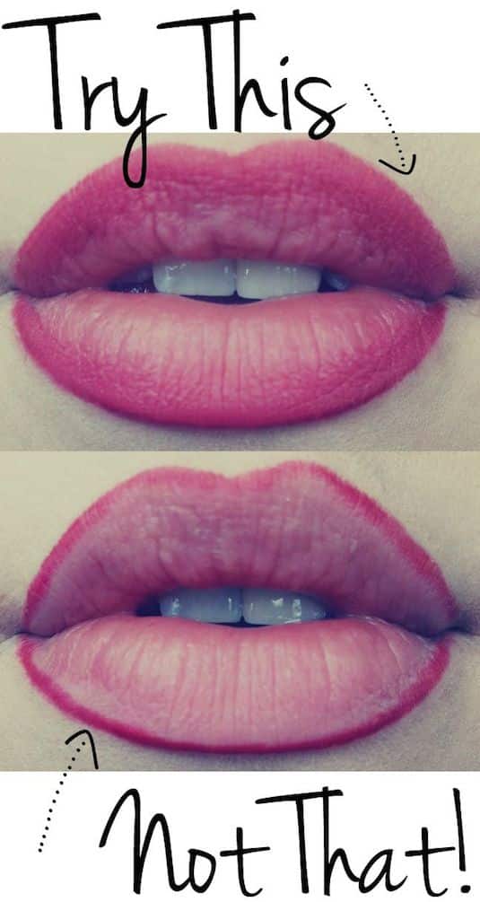 #10. Wearing lipliner all wrong | 20 Beauty Mistakes You Didn't Know You Were Making