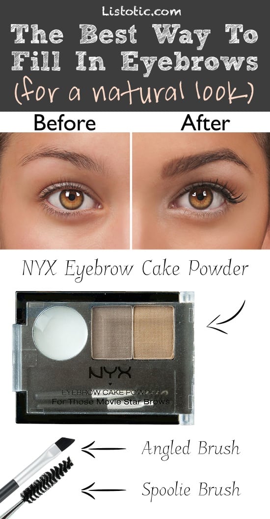 #8. Drawn-On Eyebrows... Here's how to FIX it! | 20 Beauty Mistakes You Didn't Know You Were Making