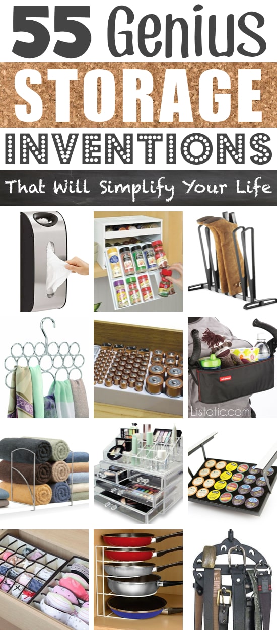 25 Genius DIY Storage Solutions - Easy Home Storage Ideas