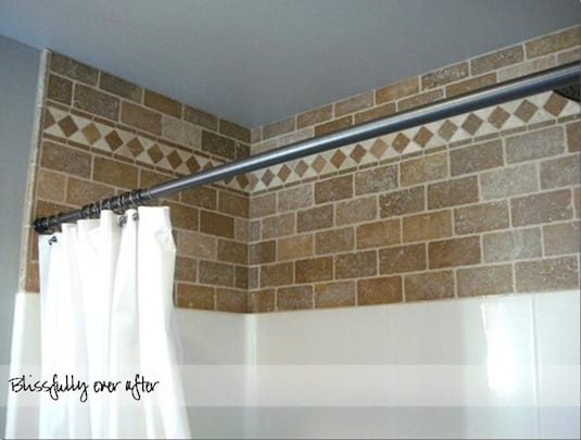 #27. Spruce up the wall space between your shower insert & ceiling. -- 27 Easy Remodeling Projects That Will Completely Transform Your Home