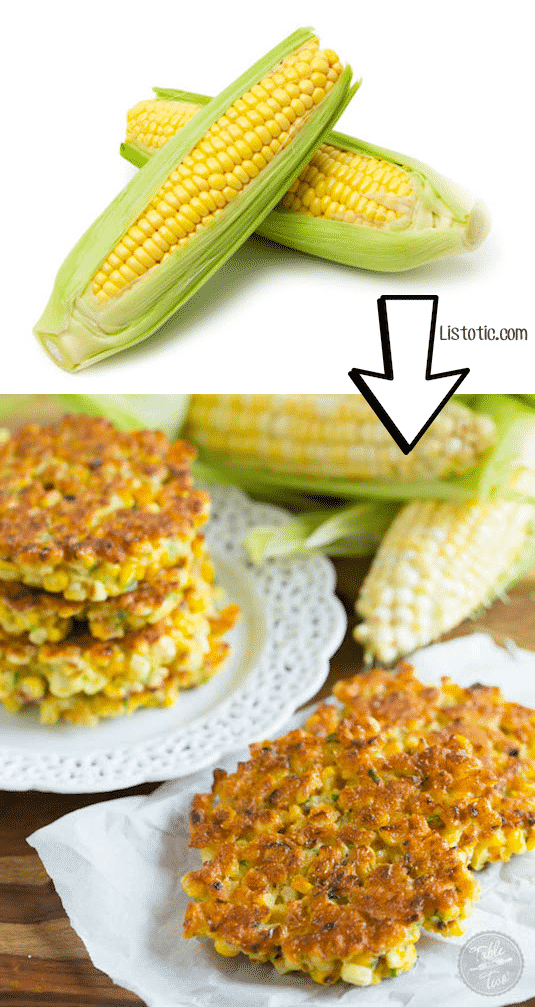 #8. Turn leftover corn on the cob into declious fritters! | 24 Creative Ways To Use Leftovers