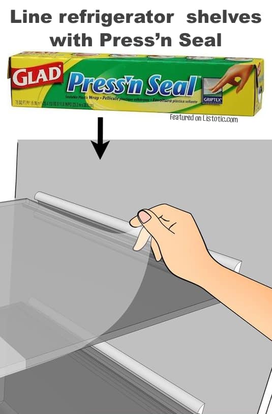 Press'n Seal Fridge Shelves