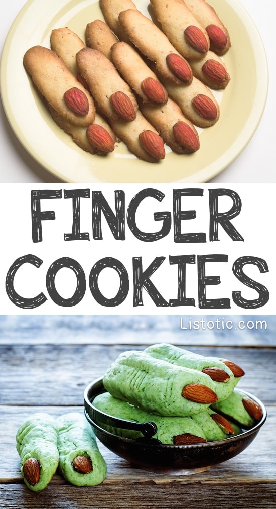 #10. Finger Cookies | 15 Super Easy Halloween Treats To Make