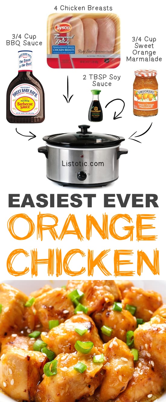 easy orange chicken recipe