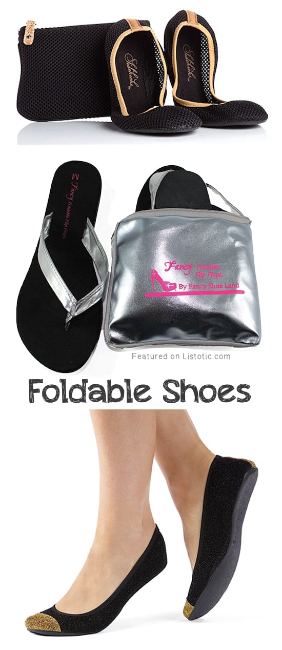 #8. Foldable Shoes | 8 Brilliant Products That Will Make Wearing High Heels Actually Bearable