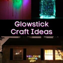 Glowstick craft ideas.