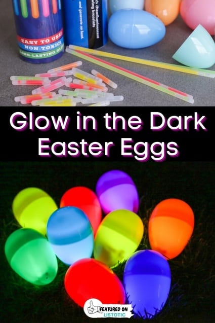 Glow in the dark Easter eggs.