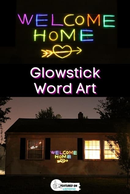 Glow stick ideas.