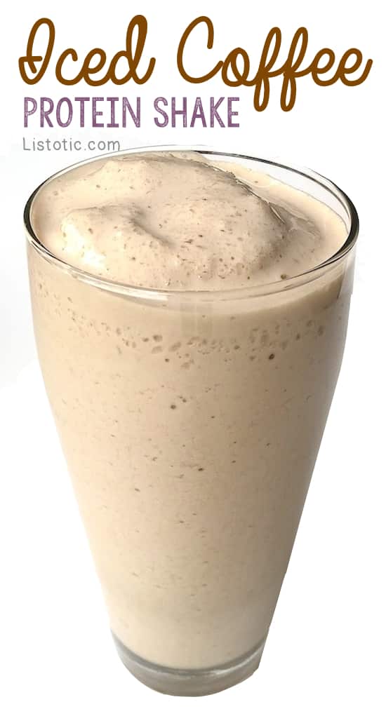 Healthy Iced Coffee Protein Shake Recipe For Weight Loss 