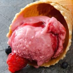 healthy raspberry ice cream recipe