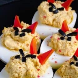 Halloween party appetizers.