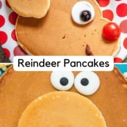 Reindeer pancakes.