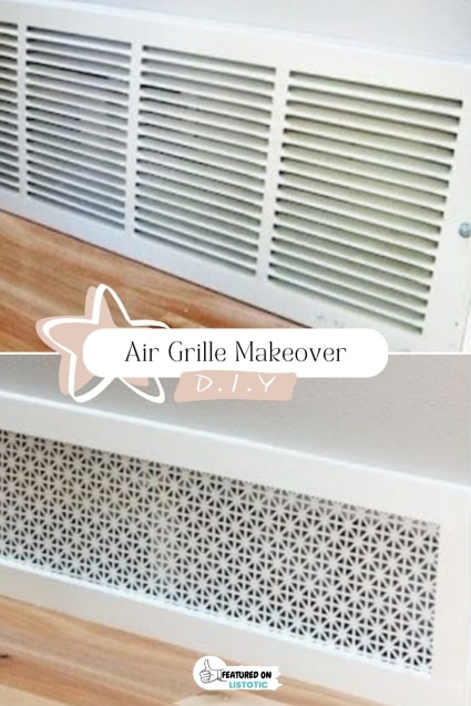 Air grille makeover.
