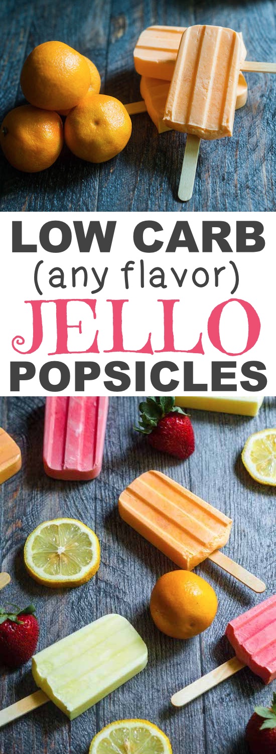 Low Carb Keto Jello Popsicles | 10 rețete de deserturi Keto cu conținut scăzut de carbohidrați, ușoare și rapide - multe dintre ele cu doar 2 ingrediente! Toate prietenoase cu atkins și diabeticii. Aceste bunătăți fără zahăr sunt cu siguranță vă vor plăcea! Listotic.com