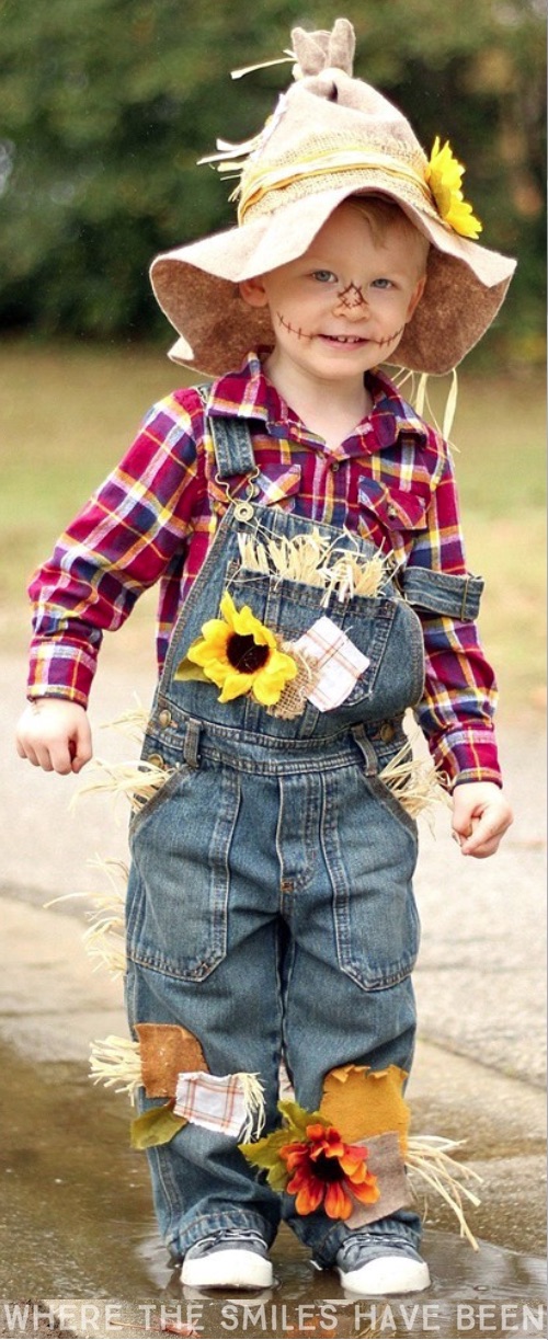 old school homemade costume