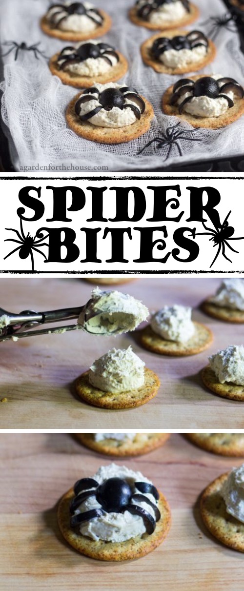 My 10 FAVORITE Halloween Party Appetizers! SPIDER BITES-- easy, creepy and fun! These scary Halloween party appetizers are great for both kids and adults! They're all perfect for a crowd, including finger foods and easy dips. Most of them are quick made ahead recipes, so you can spend more time partying! Lots of creative ideas! | Listotic