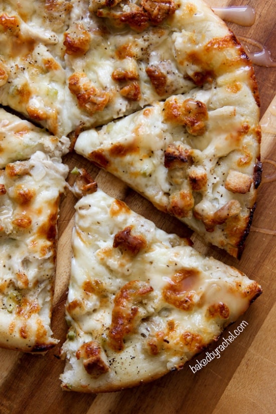 Turn Thanksgiving leftovers into pizza night.