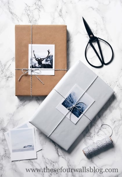 Creative personal gift wrap ideas.