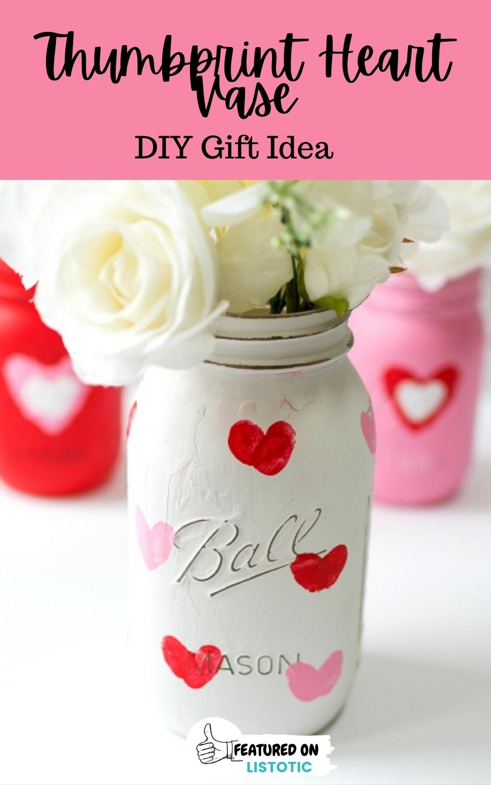 diy thumbprint vase