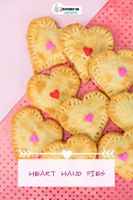 Heart hand pies.