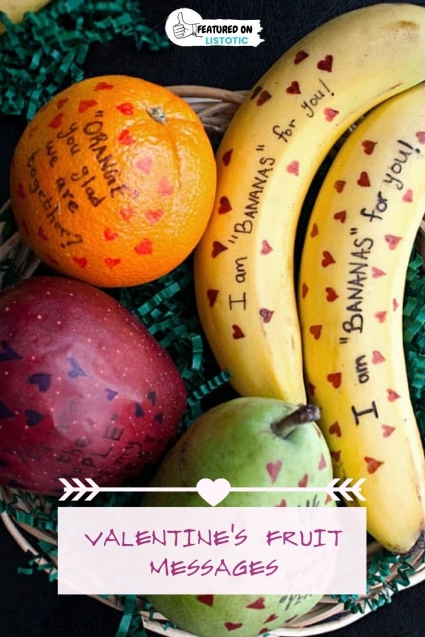 Fruit messages.