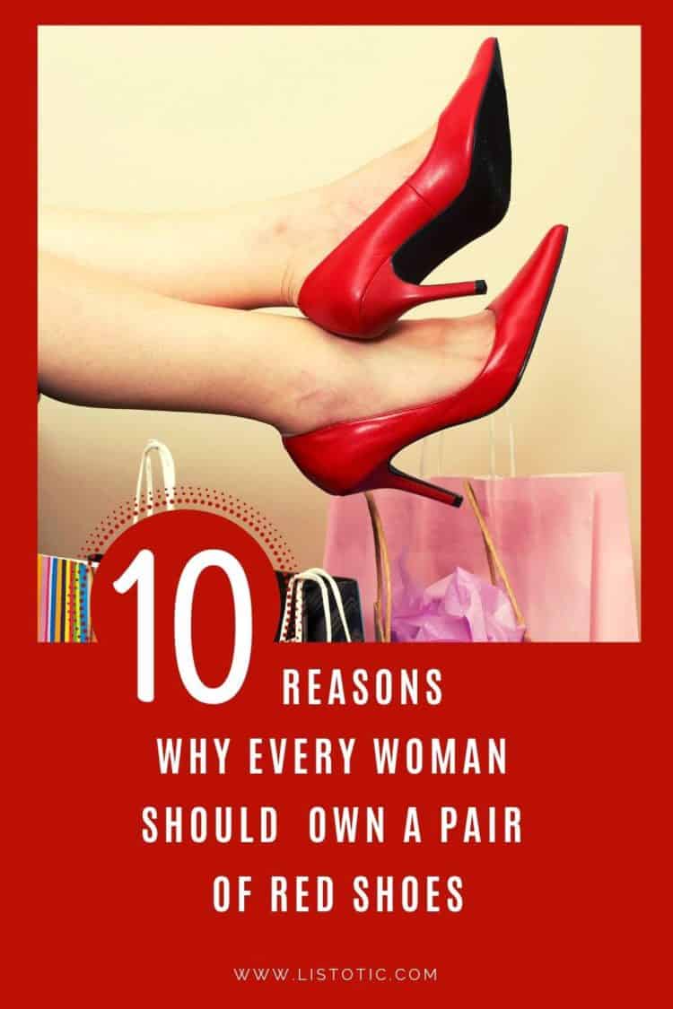 red shoes for women