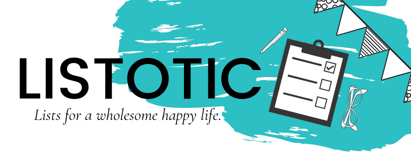 Listotic - Lists for a wholesome happy life. logo.