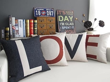 Use lots of pillows for a perfect Stay home date night ideas for couples to have a fun romantic and simple date at home.