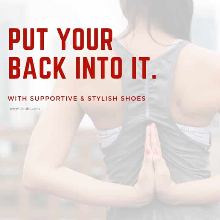 Your work outfit needs to be comfortable and stylish shoes. Work out shoes and work shoes should be comfortable, stylish and and support our back.