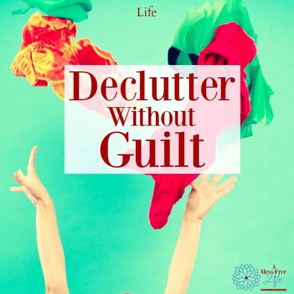 Declutter your closets without guilt. 