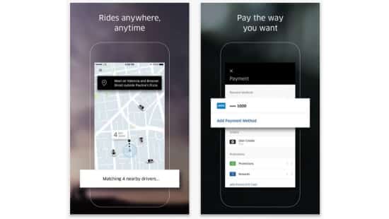 Uber is a ridesharing app connecting drivers and riders to get from one place to another quickly and cheaply. 