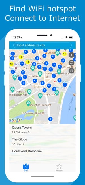 Wifi Finder is an app designed to help you locate fast wifi anywhere with verified hotspots.