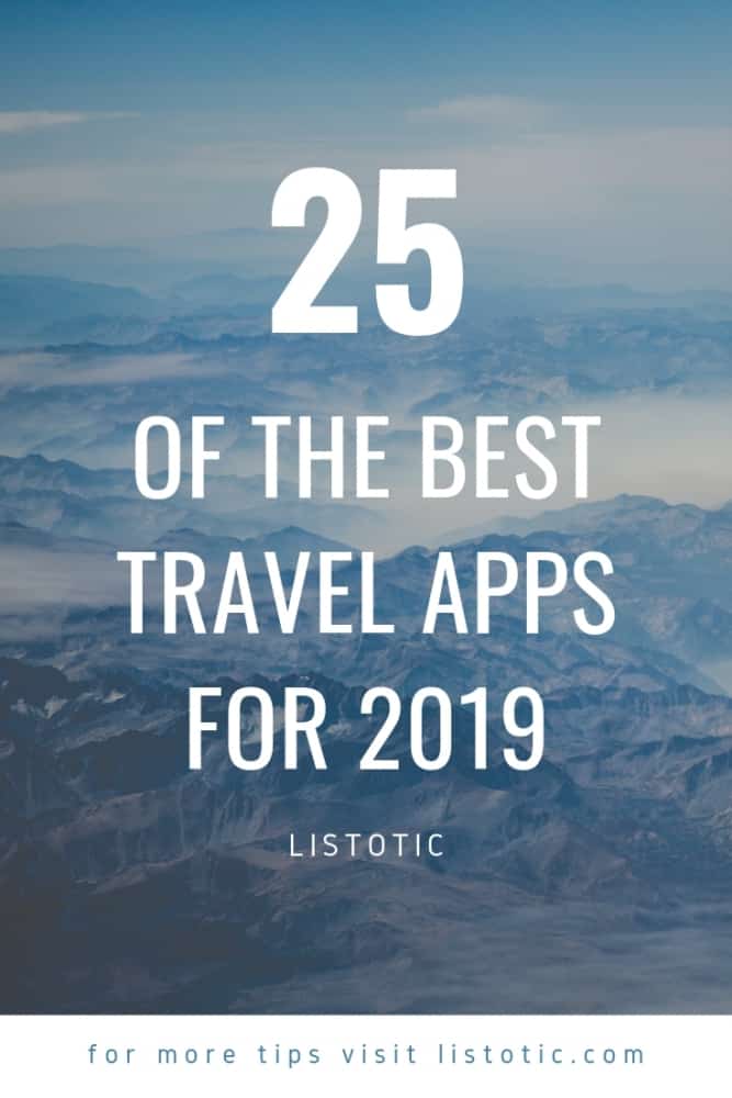 25 of the best travel apps for 2019 - mountainous landscape.