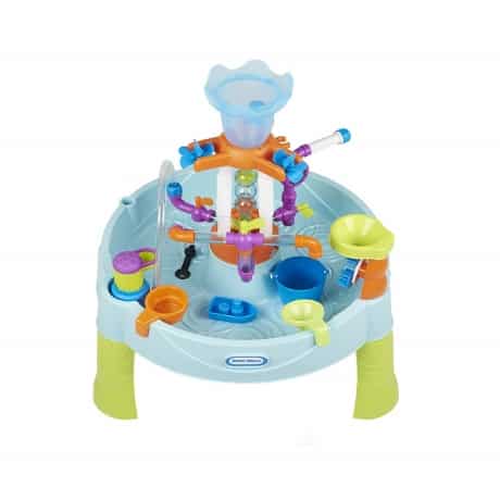 little tikes outdoor water table with multi functions for young kids to explore