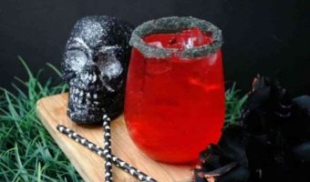 Game of Thrones inspired Halloween Cocktail named after The Red Woman.