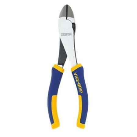 Vise Grip Cutting pliers with blue and yellow hand grips