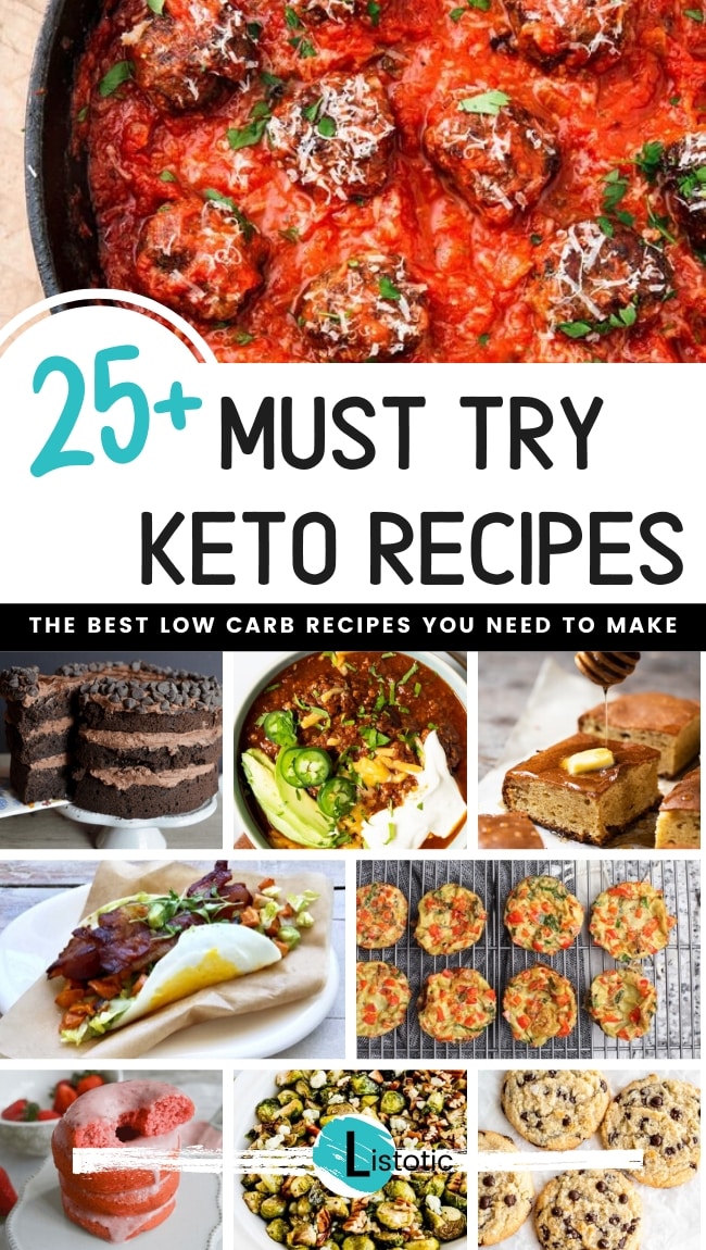 30+ Ultimate Low-Carb Keto Recipes you NEED to Try! ⋆ Listotic