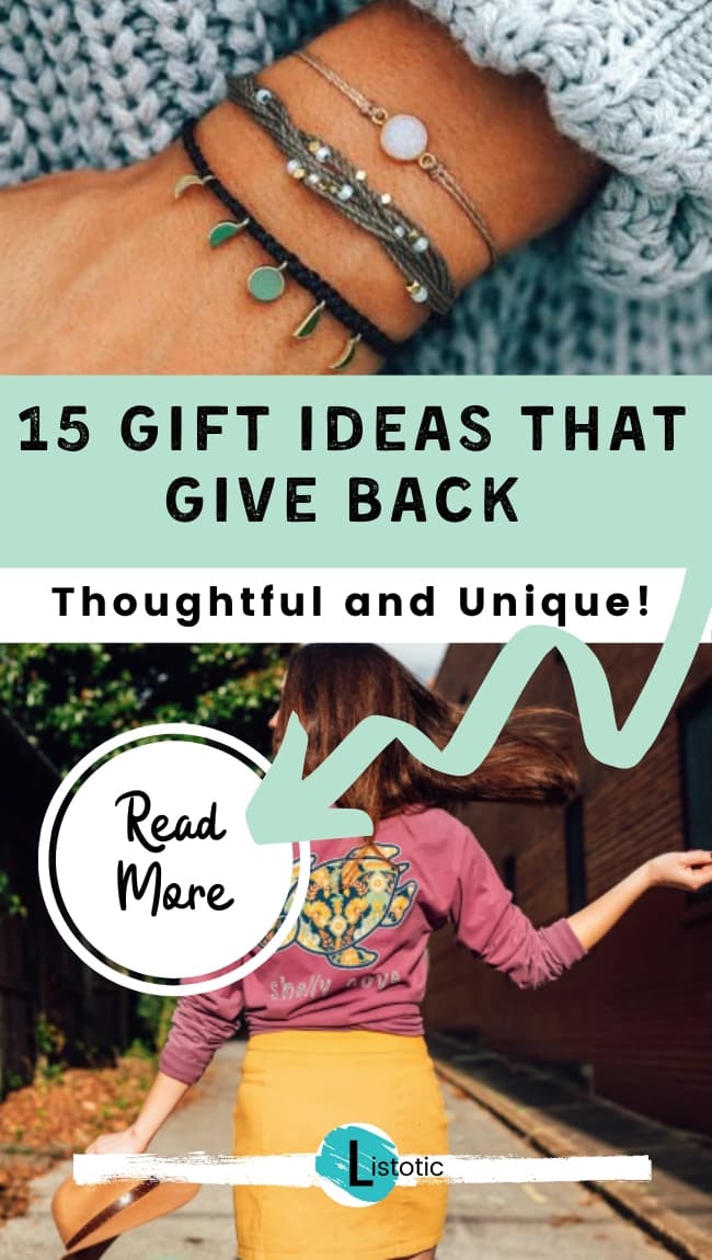 15 Simple Gift Ideas That Give Something Back ⋆ Listotic