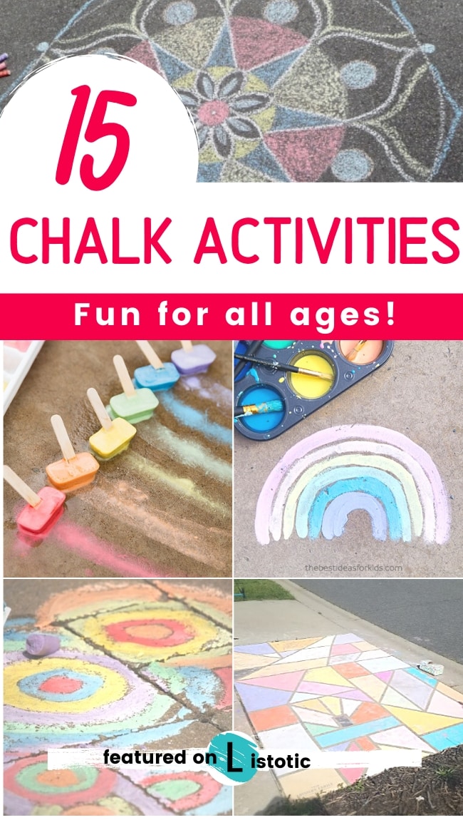 15 chalk activities fun for all ages