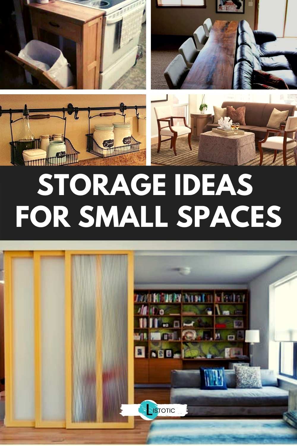 Small Space Hacks 29 Sneaky DIY Ideas for Storage and Organization!
