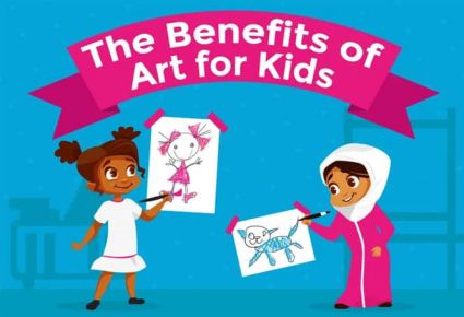 benefits of art for kids