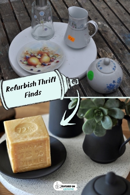 Refurbish thrift finds.