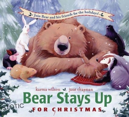 new Christmas books for kids Bear stays up Christmas stories read aloud