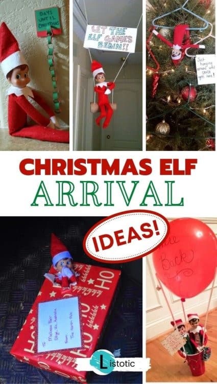 Elf on the Shelf Return Ideas ⋆ Listotic Inspiration for Christmas Elf ...