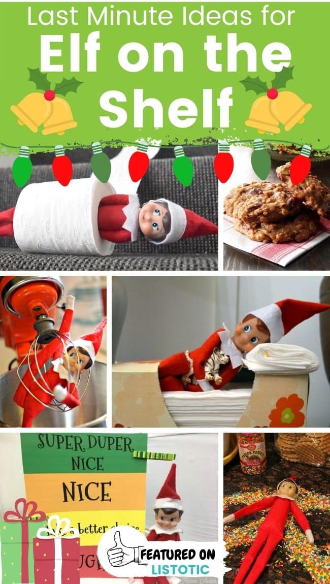 Last Second Elf on the Shelf Hiding Ideas ⋆ Listotic