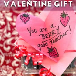 Valentine's day card for teachers