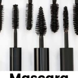 Use mascara brushes that are the right shape for you for better results.