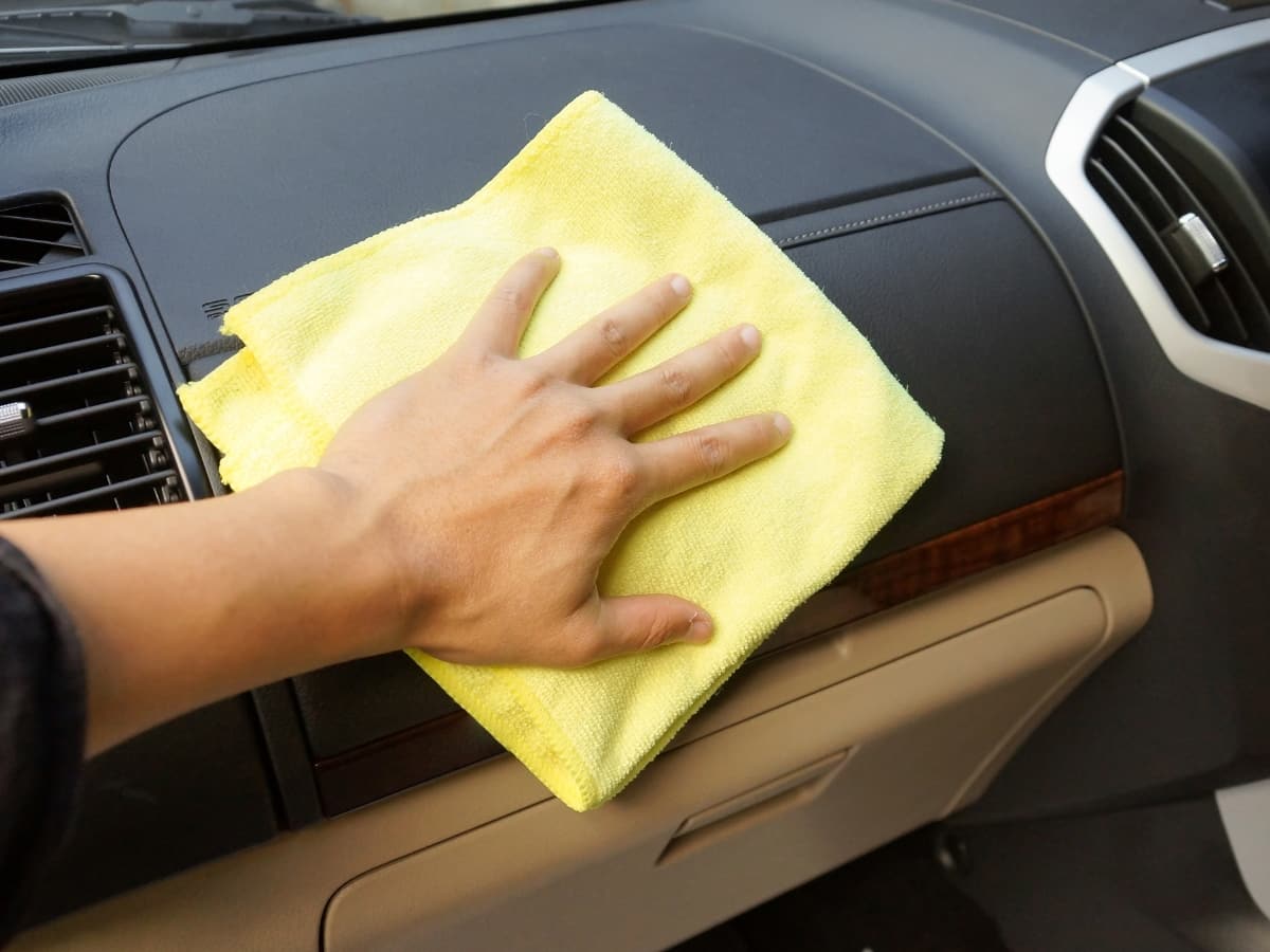 deep clean the inside of your vehicle