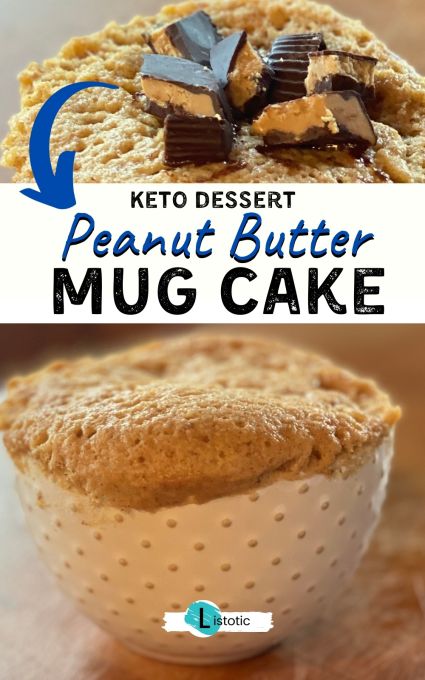 Keto Mug Cakes (quick keto desserts) Low Carb Treats ⋆ Listotic