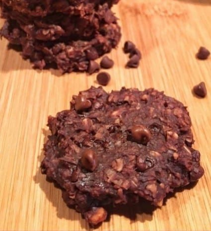 3 ingredient-banana-chocolate-cookies